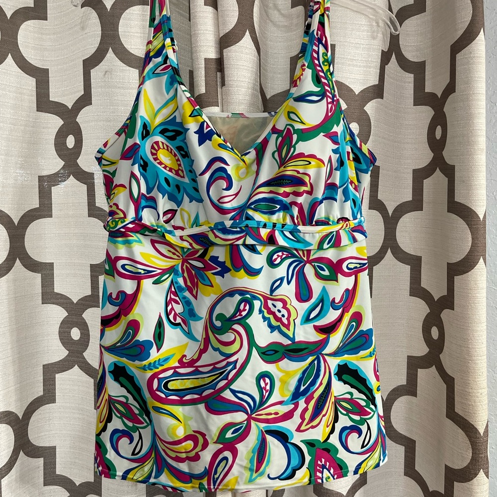 Lane Bryant Multicolor Floral Camisole